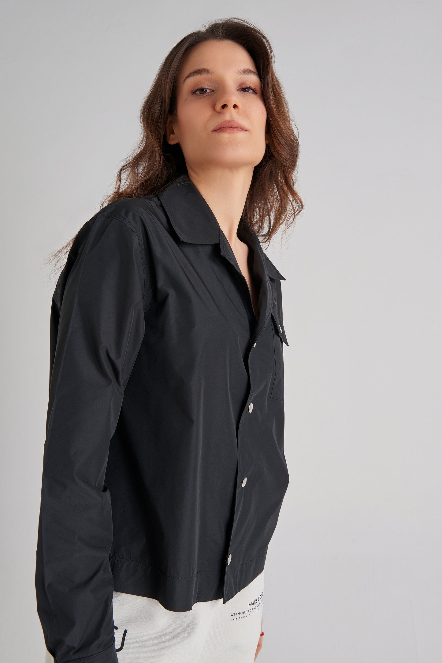 Black Boxy Shirt