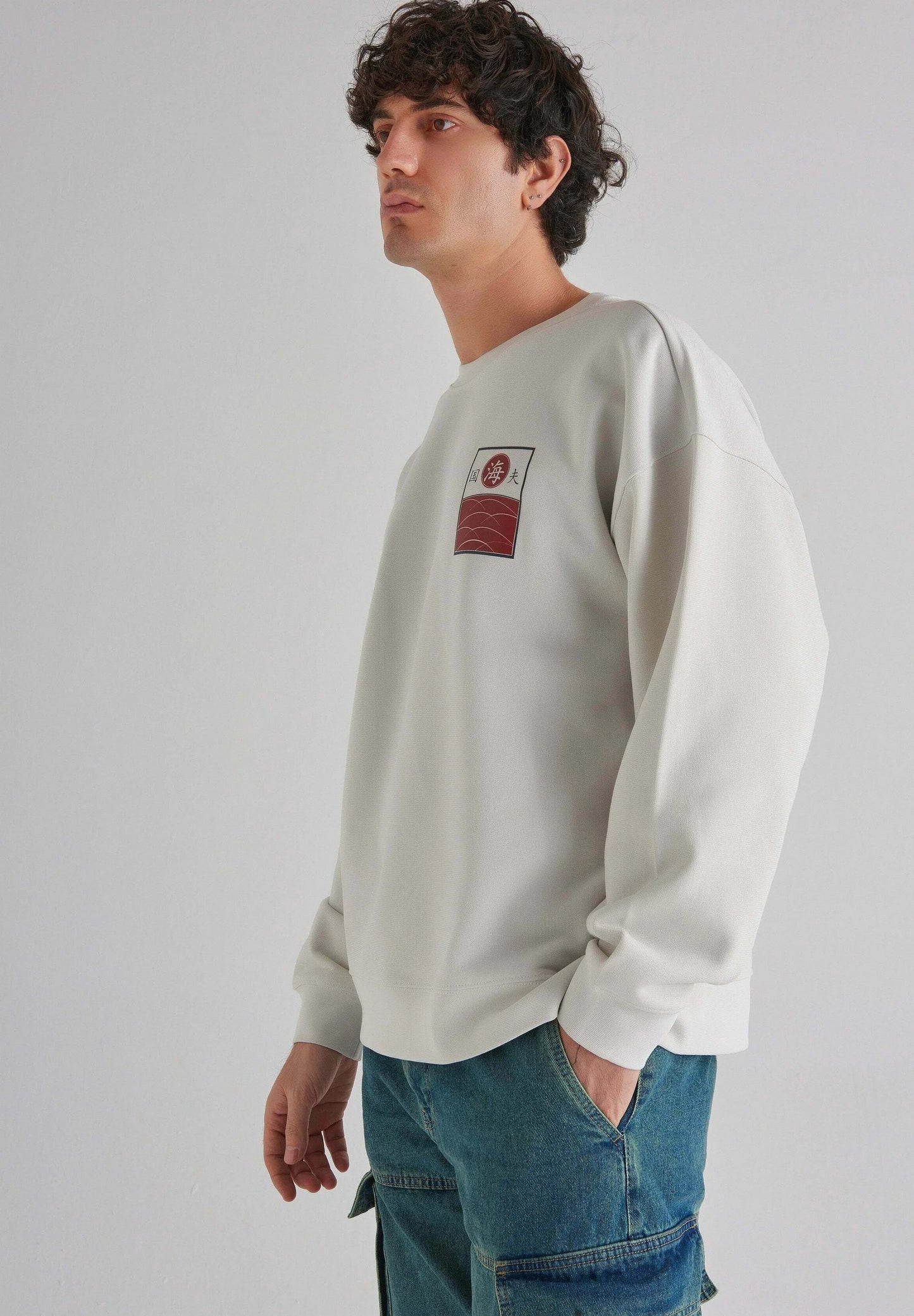 Off White Sweatshirt Yakuza