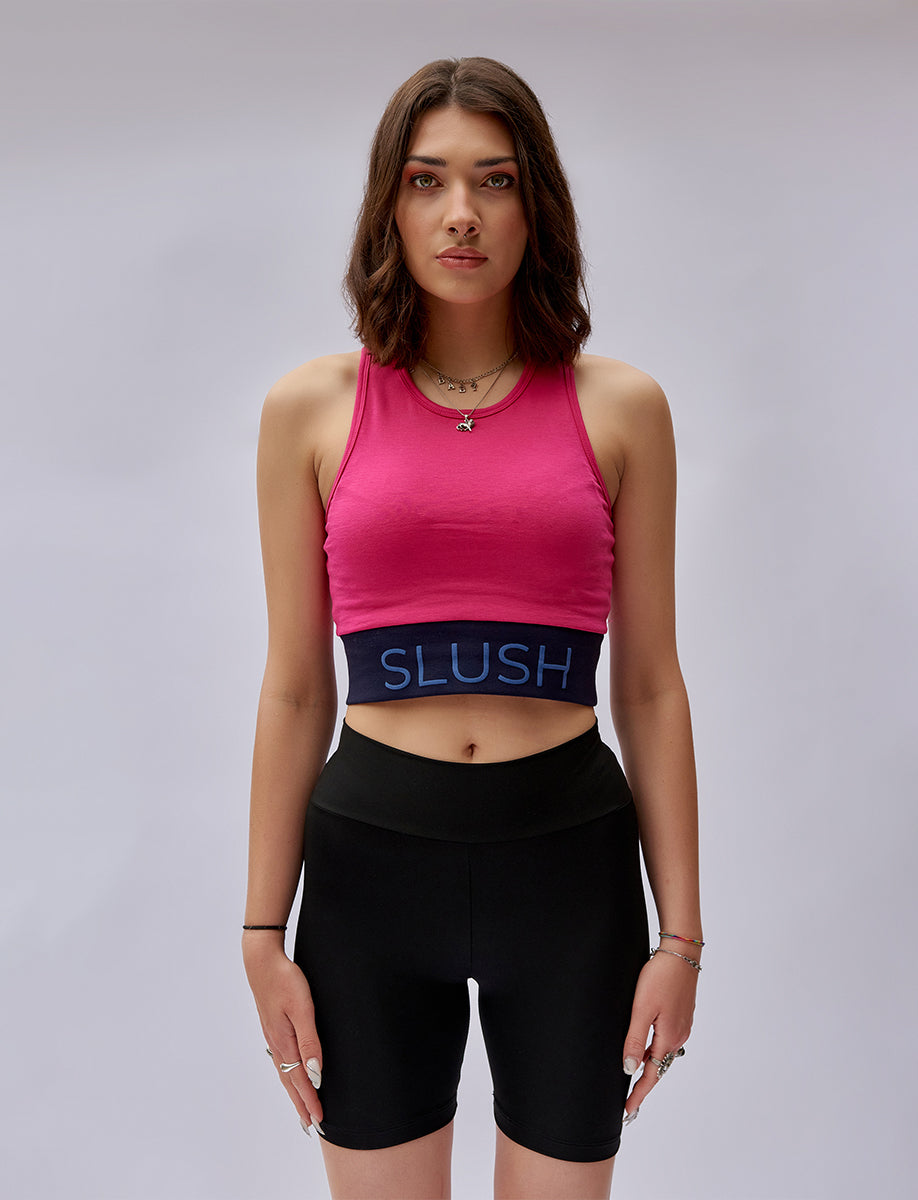 Pink Sports Tank Top